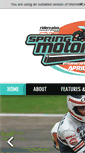 Mobile Screenshot of motorcyclespringshow.com